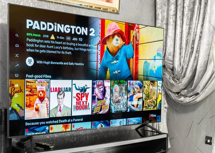Luxury 1 Bed Flat With Parking 11K - Top Rated - Netflix - Wifi - 70 Inch Smart Tv - Birmingham City Centre - Tv In Bedroom - Top Rated